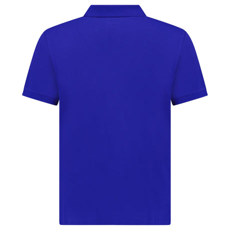 Polo Ralph Lauren Mesh Custom Slim Fit Polo Shirt in Dark Blue - Boinclo - Outlet Sale Under Retail
