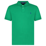 Polo Ralph Lauren Mesh Custom Slim Fit Polo Shirt in Green - Boinclo - Outlet Sale Under Retail