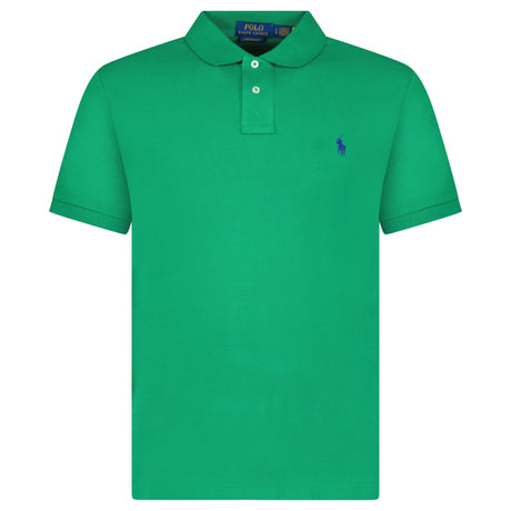 Polo Ralph Lauren Mesh Custom Slim Fit Polo Shirt in Green - Boinclo - Outlet Sale Under Retail