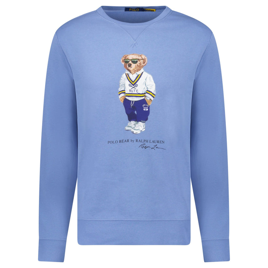 Polo Ralph Lauren Bear Crew Sweatshirt in Blue - Boinclo - Outlet Sale Under Retail
