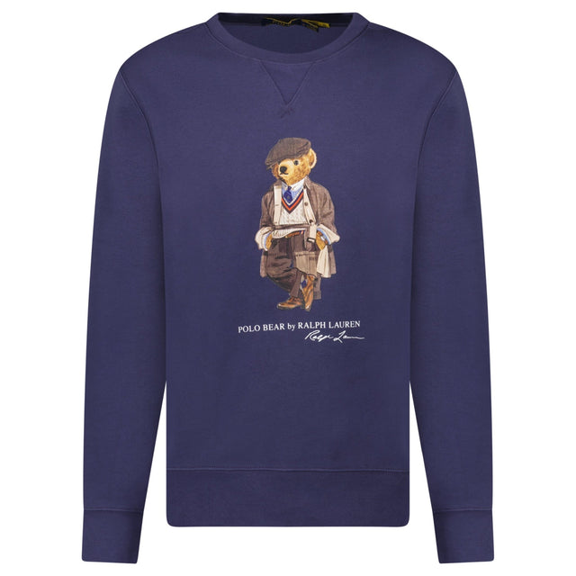 Polo Ralph Lauren Bear Crew Sweatshirt in Navy - Boinclo - Outlet Sale Under Retail