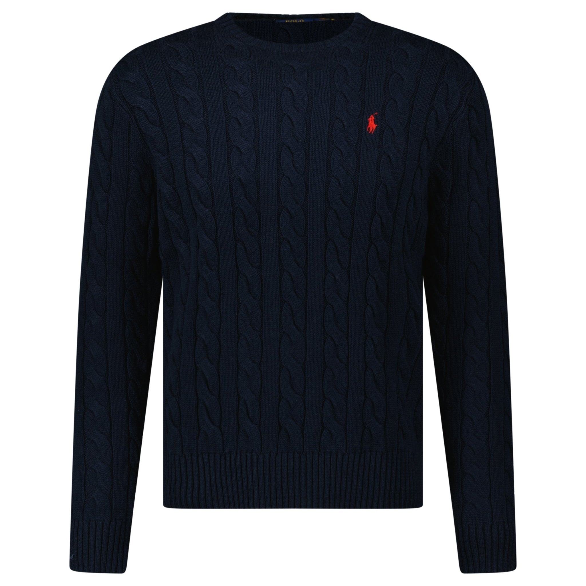 Color variation of Polo Ralph Lauren Cable Knit Sweater in Navy