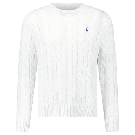 Polo Ralph Lauren Cable Knit Sweater in White - Boinclo - Outlet Sale Under Retail