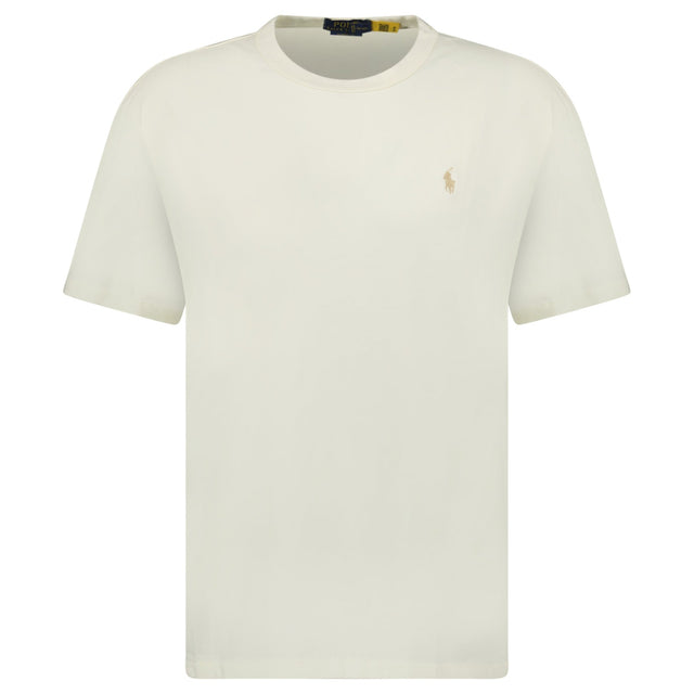 Polo Ralph Lauren Classic Fit T-Shirt in Clubhouse Cream - Boinclo - Outlet Sale Under Retail