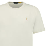 Polo Ralph Lauren Classic Fit T-Shirt in Clubhouse Cream - Boinclo - Outlet Sale Under Retail