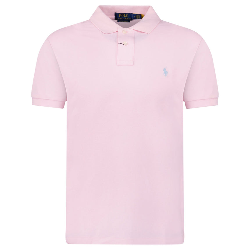 Polo Ralph Lauren Cotton Custom Slim Fit Polo Shirt in Pink - Boinclo - Outlet Sale Under Retail