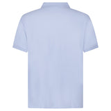 Polo Ralph Lauren Cotton Mesh Custom Slim Fit Polo Shirt in Light Blue - Boinclo - Outlet Sale Under Retail