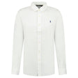 Polo Ralph Lauren Custom Fit Linen Shirt in Ceramic White - Boinclo - Outlet Sale Under Retail