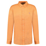 Polo Ralph Lauren Custom Fit Linen Shirt in Poppy - Boinclo - Outlet Sale Under Retail