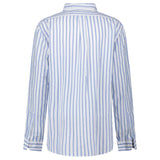 Polo Ralph Lauren Custom Fit Stripe Oxford Shirt in Blue/White - Boinclo - Outlet Sale Under Retail
