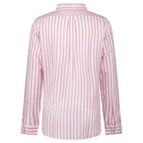 Polo Ralph Lauren Custom Fit Stripe Oxford Shirt in Pink/White - Boinclo - Outlet Sale Under Retail
