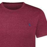 Polo Ralph Lauren Custom Slim Fit T-Shirt in Burgundy - Boinclo - Outlet Sale Under Retail