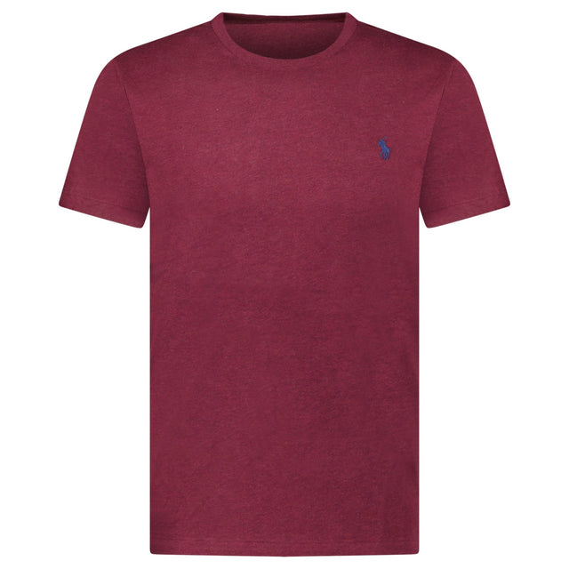 Polo Ralph Lauren Custom Slim Fit T-Shirt in Burgundy - Boinclo - Outlet Sale Under Retail