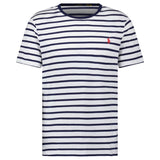 Polo Ralph Lauren Custom Slim Fit T-Shirt in Navy/White - Boinclo - Outlet Sale Under Retail