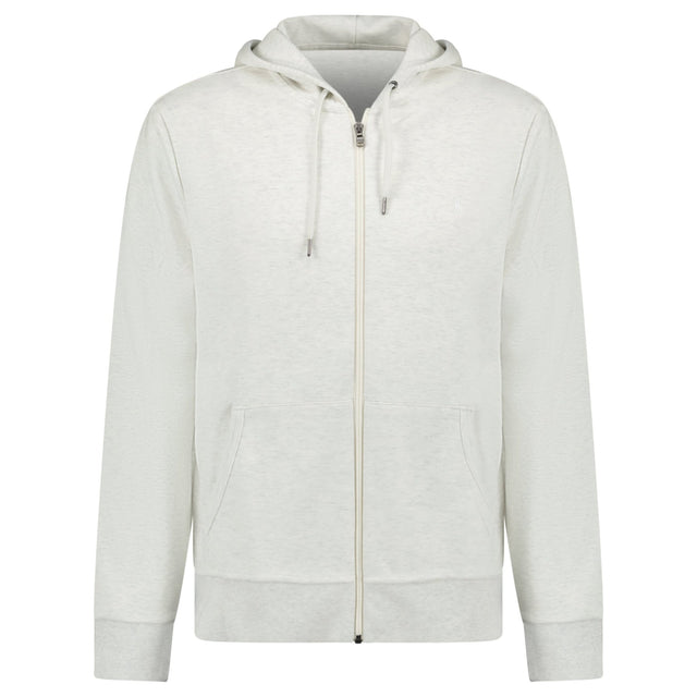 Polo Ralph Lauren Double Knit Full Zip Hoodie in Soho Heather - Boinclo - Outlet Sale Under Retail