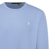 Polo Ralph Lauren Fleece Crew Sweatshirt in Light Blue - Boinclo - Outlet Sale Under Retail