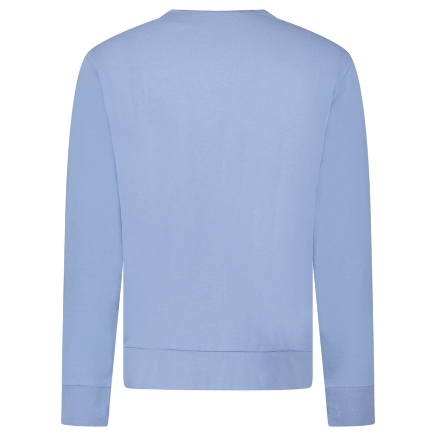 Polo Ralph Lauren Fleece Crew Sweatshirt in Light Blue - Boinclo - Outlet Sale Under Retail