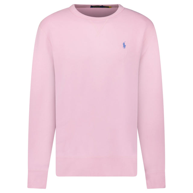 Polo Ralph Lauren Fleece Crew Sweatshirt in Pink - Boinclo - Outlet Sale Under Retail