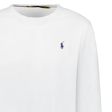 Polo Ralph Lauren Fleece Crew Sweatshirt in White - Boinclo - Outlet Sale Under Retail