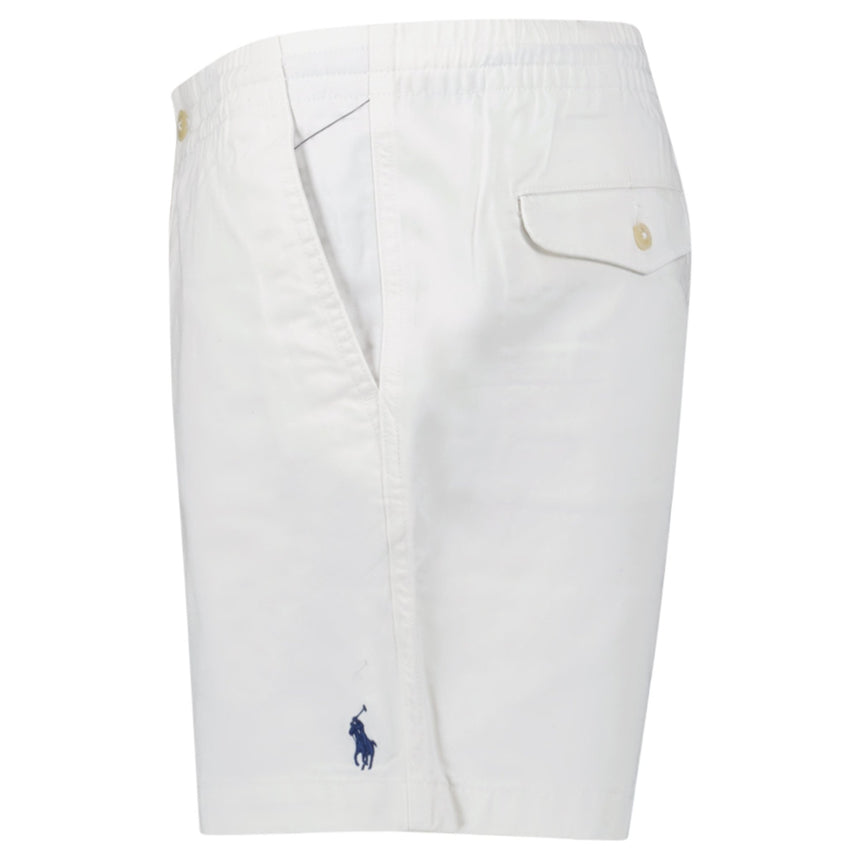 Polo Ralph Lauren Regular Fit Prepster Shorts in White - Boinclo - Outlet Sale Under Retail