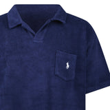 Polo Ralph Lauren Short Sleeve Polo Shirt in Navy - Boinclo - Outlet Sale Under Retail