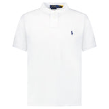 Polo Ralph Lauren Slim Fit Mesh Polo Shirt in White - Boinclo - Outlet Sale Under Retail