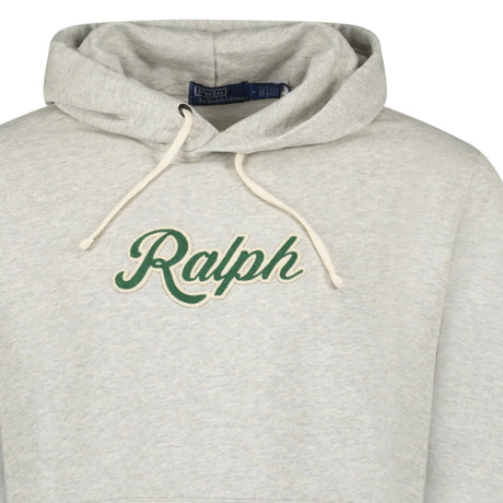 Polo Ralph Lauren 'Ralph' Large Logo Hoodie Grey Heather - Boinclo - Outlet Sale Under Retail
