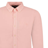 Ralph Lauren Custom Fit Long Sleeve Sport Shirt in Rose - Boinclo - Outlet Sale Under Retail