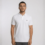 Polo Ralph Lauren Slim Fit Mesh Polo Shirt in White - Boinclo - Outlet Sale Under Retail