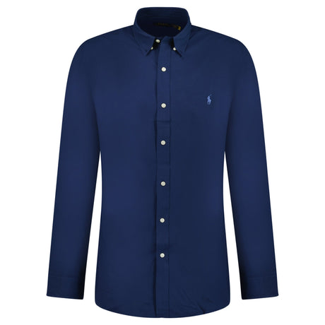 Polo Ralph Lauren Slim Fit Stretch Oxford Shirt Navy - Boinclo - Outlet Sale Under Retail
