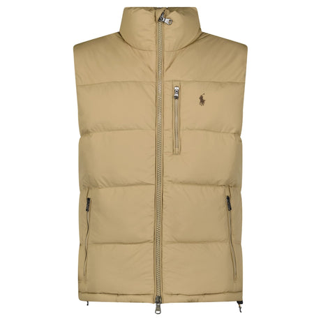 Polo Ralph Lauren The Gorham Down Gilet in Beige - Boinclo - Outlet Sale Under Retail