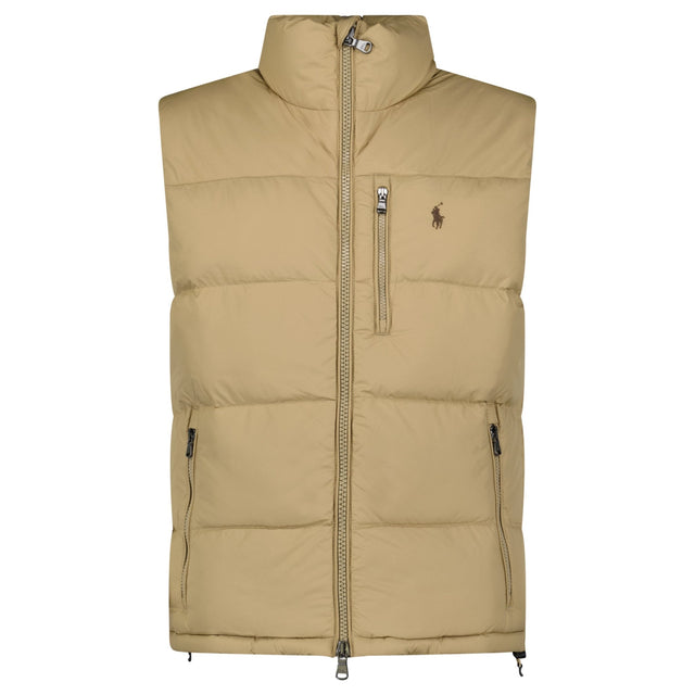 Polo Ralph Lauren The Gorham Down Gilet in Beige - Boinclo - Outlet Sale Under Retail