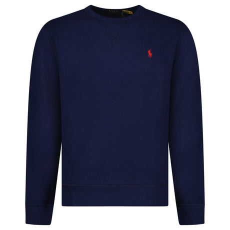 Polo Ralph Lauren The RL Fleece Crewneck Sweatshirt in Cruise Navy - Boinclo - Outlet Sale Under Retail