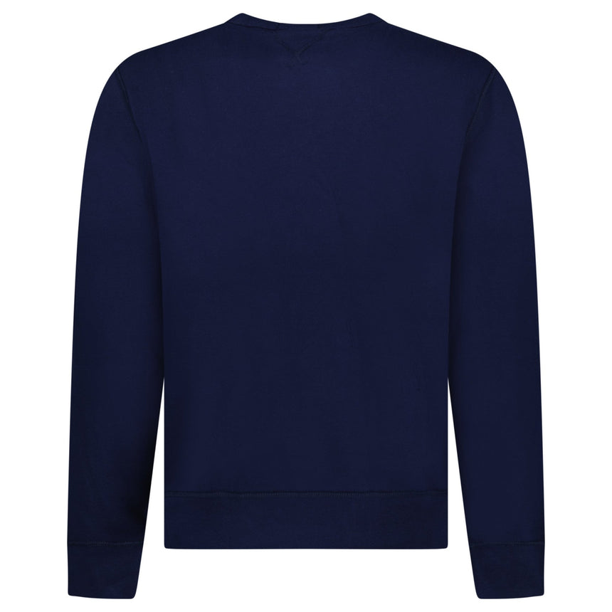 Polo Ralph Lauren The RL Fleece Crewneck Sweatshirt in Cruise Navy - Boinclo - Outlet Sale Under Retail