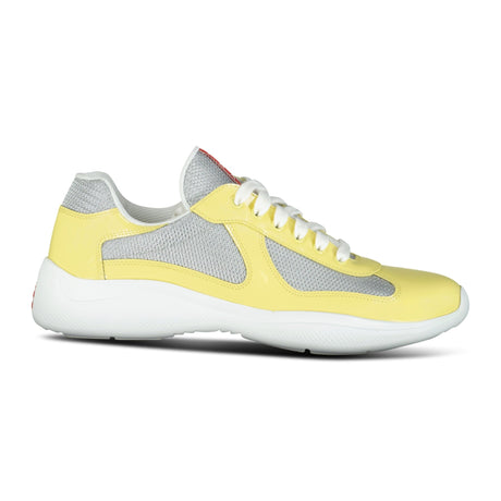 Prada Americas Cup Mesh Runners Butter Yellow - Boinclo ltd - Outlet Sale Under Retail