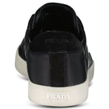 Prada Lane Toe Suede Sneakers in Black - Boinclo - Outlet Sale Under Retail