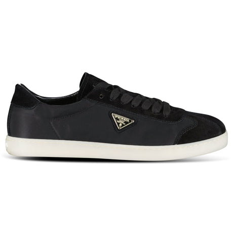 Prada Lane Toe Suede Sneakers in Black - Boinclo - Outlet Sale Under Retail