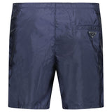 Prada Metal Logo Swim Shorts Navy - Boinclo - Outlet Sale Under Retail