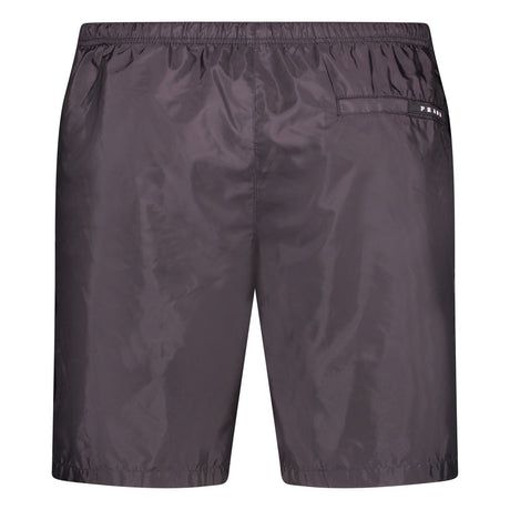 Prada Black Rubber Logo Swim Shorts Black - Boinclo - Outlet Sale Under Retail