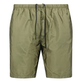 Prada Black Rubber Logo Swim Shorts Military Green - Boinclo - Outlet Sale Under Retail