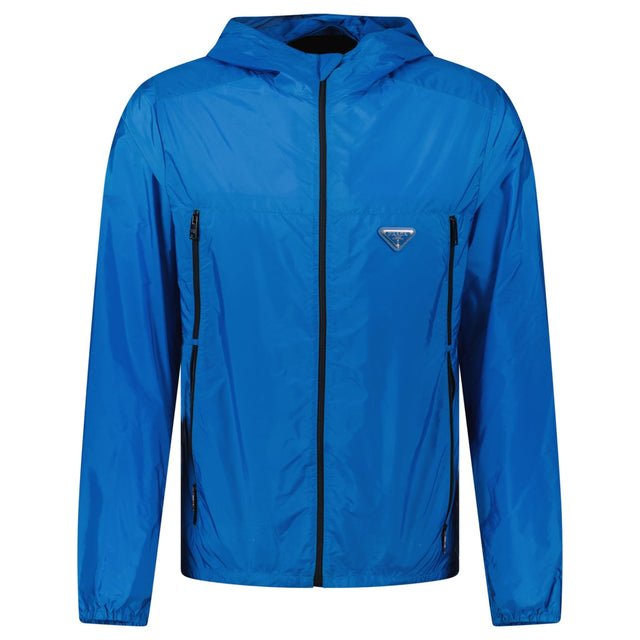 Prada Blue Windbreaker (Pre - Loved) - Boinclo - Outlet Sale Under Retail