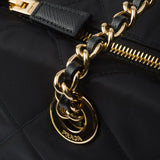 Prada Large Recycled Nylon Totebag in Nero - Boinclo - Outlet Sale Under Retail