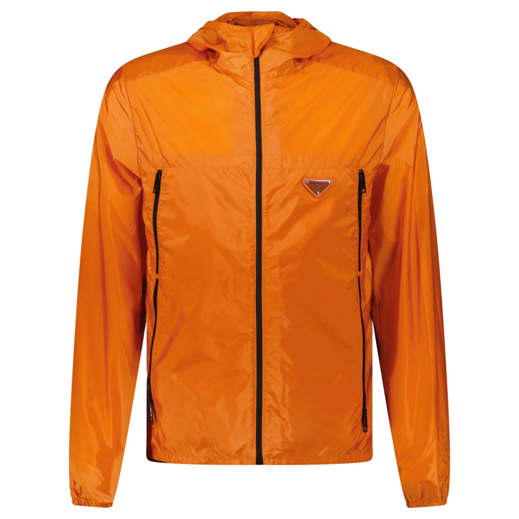 Color variation of Prada Orange Windbreaker (Pre-Loved)