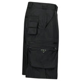 Prada Re - Nylon Cargo Shorts in Black - Boinclo - Outlet Sale Under Retail