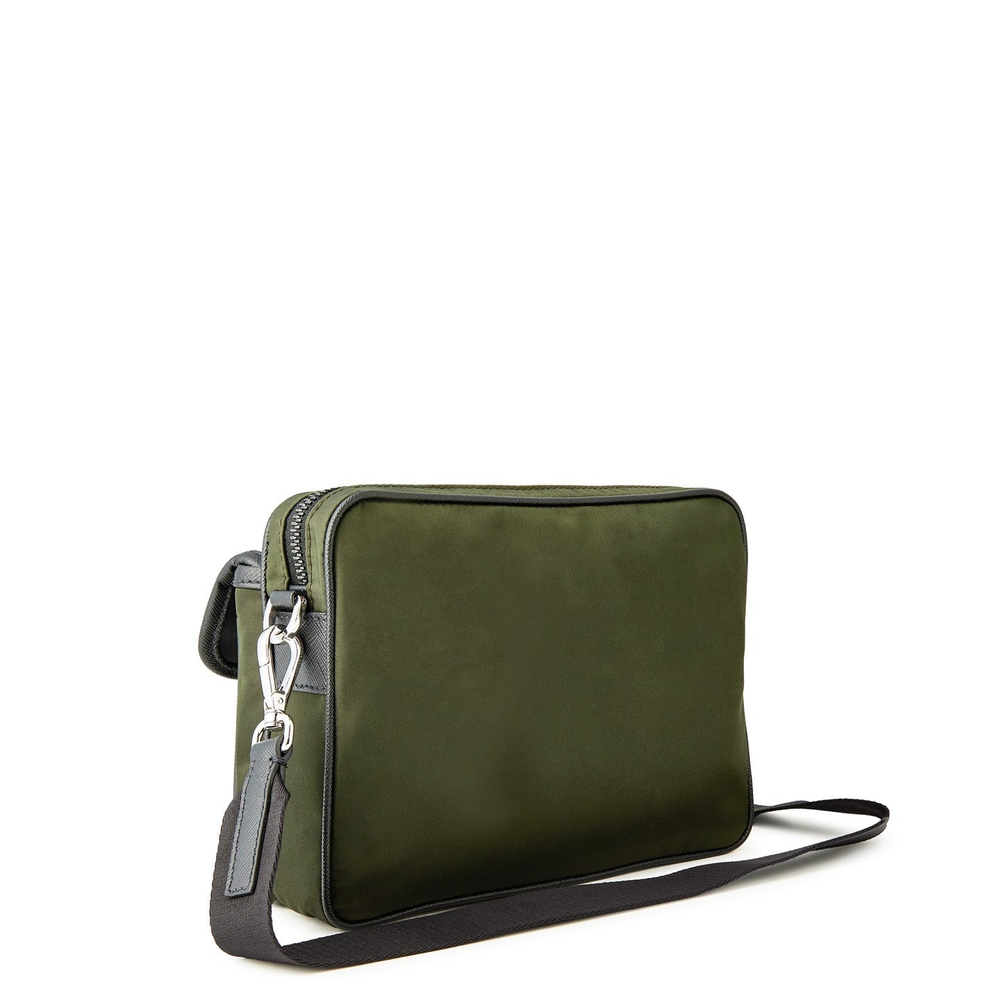 VIP価格.PRADA Army green nylon crossbody bag 関送込 Prada Prada Re-Nylon Crossbody Bag in Military Green