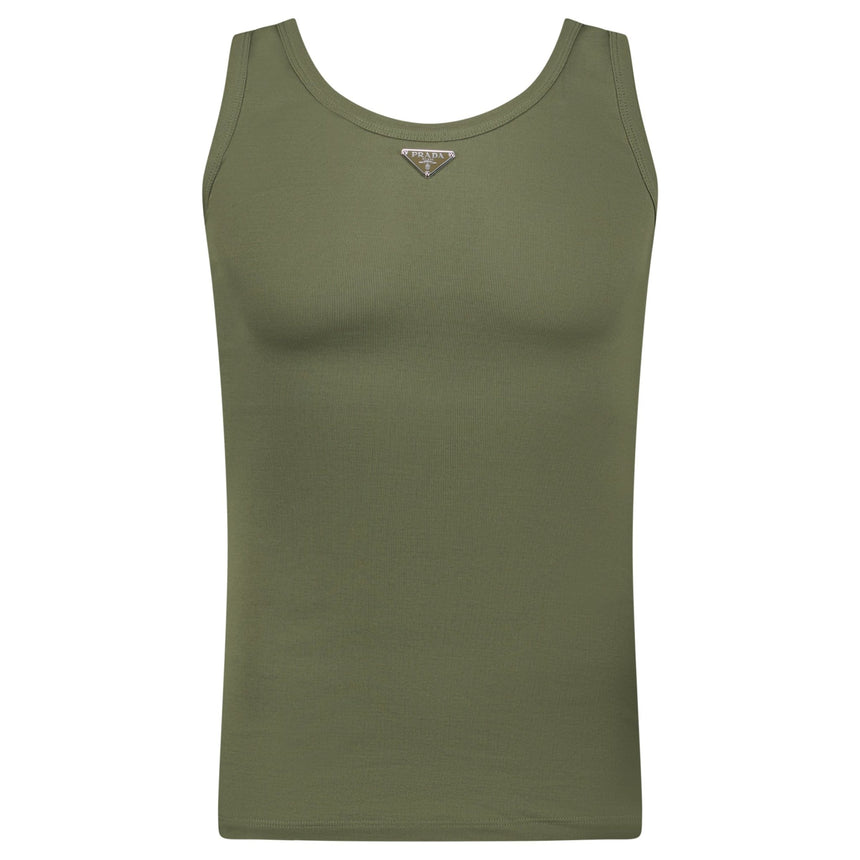 Prada Tank Top in Mimetico - Boinclo - Outlet Sale Under Retail