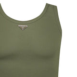 Prada Tank Top in Mimetico - Boinclo - Outlet Sale Under Retail