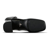 Prada Tronchetti Ank Boots in Black Patent Leather - Boinclo - Outlet Sale Under Retail