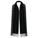 Prada Wool Scarf in Slate Grey/Black - Boinclo - Outlet Sale Under Retail