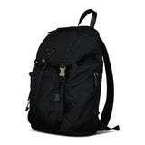 Prada Re - Nylon and Saffiano Leather Backpack in Black - Boinclo - Outlet Sale Under Retail